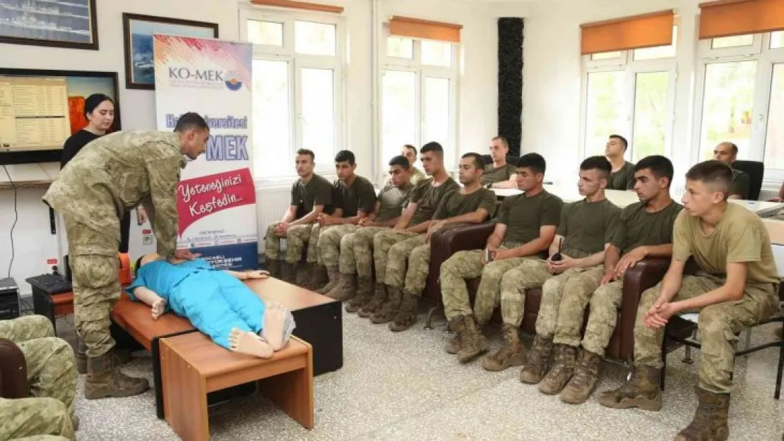 KO-MEK'ten jandarmaya ilk yardım eğitimi