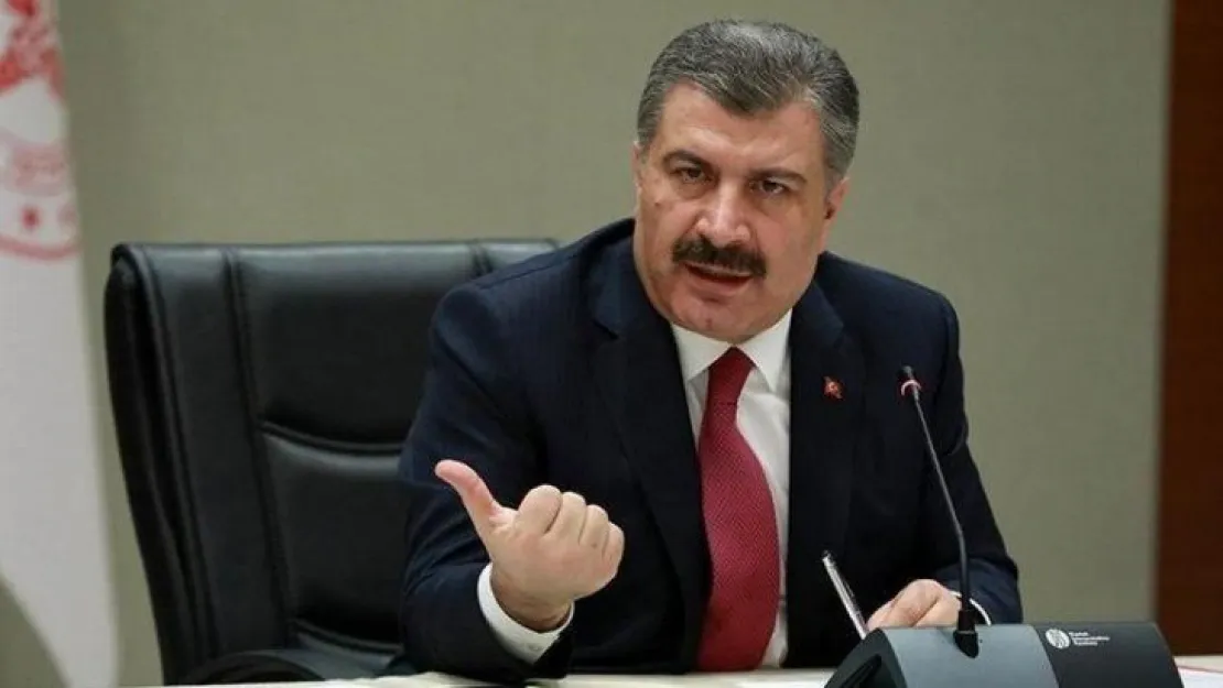 Koca, illere göre haftalık vaka sayısını paylaştı