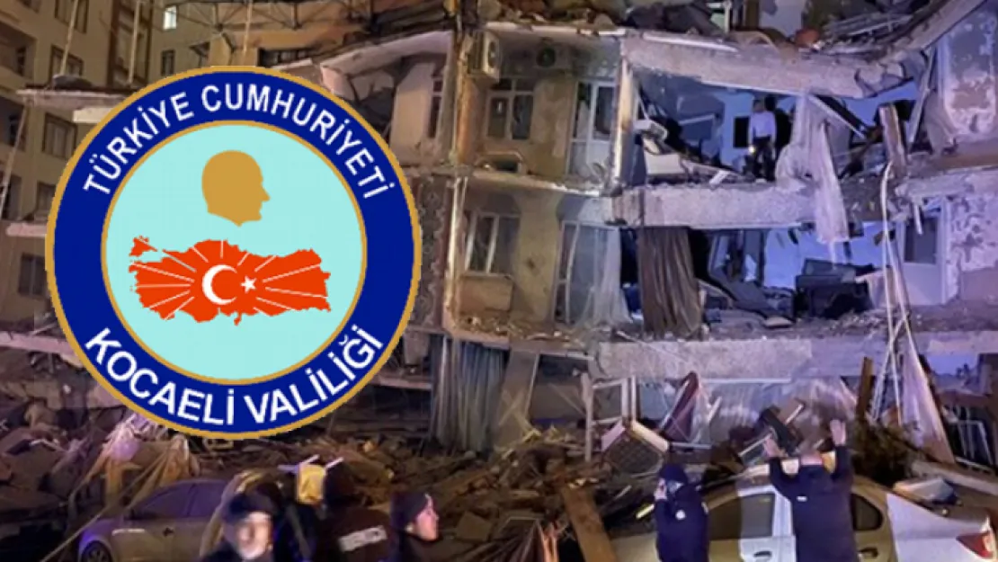 Kocaeli'de tüm birimler deprem bölgesinde!