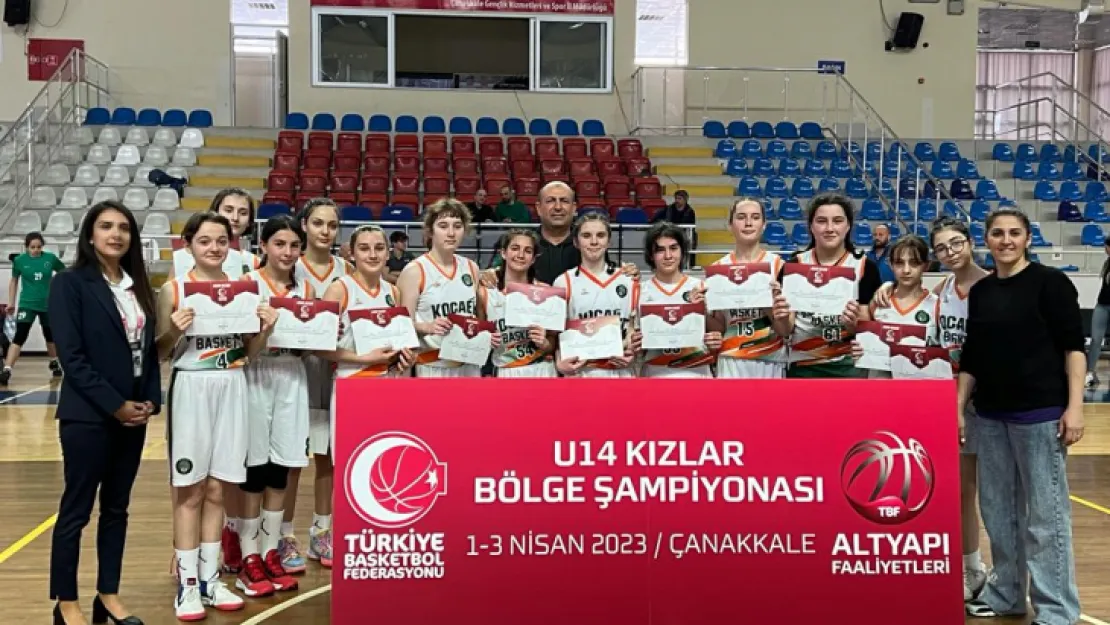 Kocaeli Basket'ten 4 Şampiyonluk 1 ikincilik