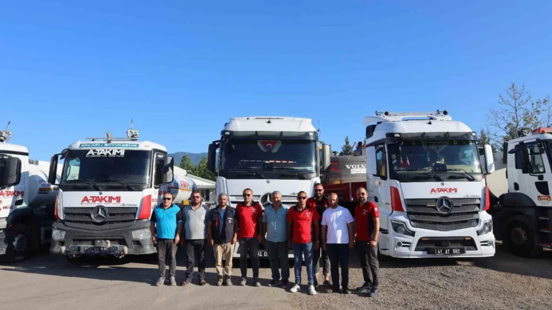 Kocaeli Büyükşehir, Sakarya'nın yardımına koştu