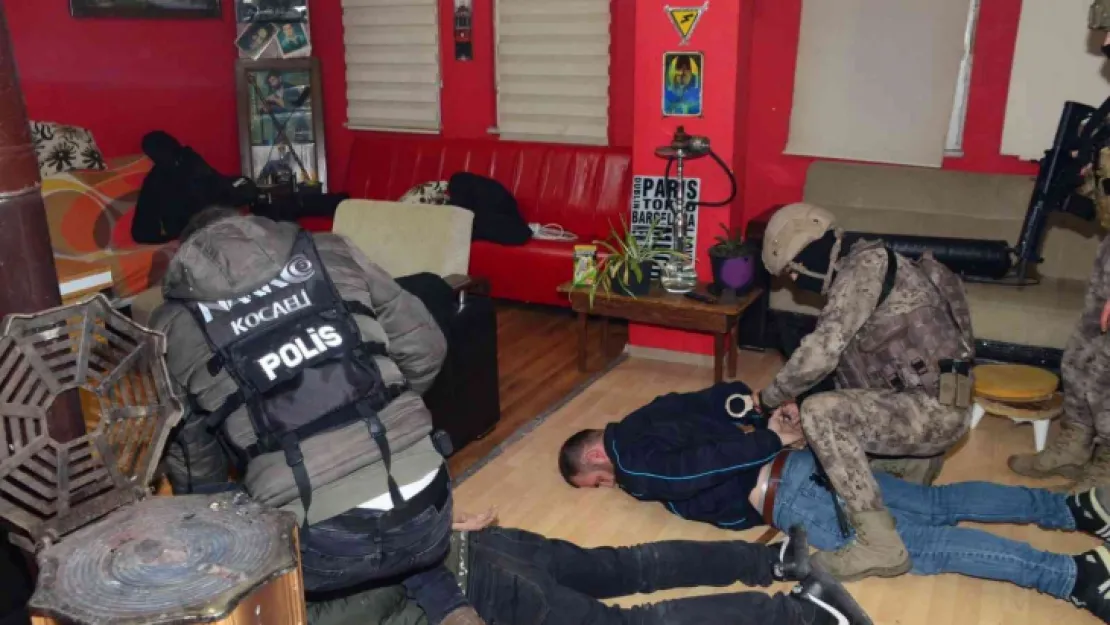 Kocaeli'de operasyon: 157 tutuklama