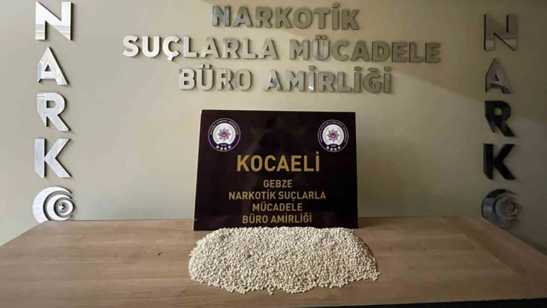 Kocaeli'de 17 bin uyuşturucu hap ele geçirildi