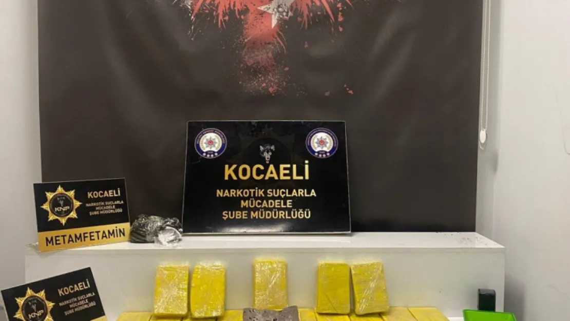 Kocaeli'de 30 kilo eroin ele geçirildi