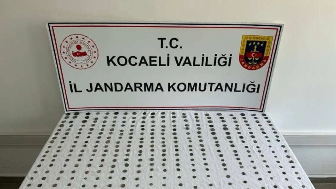 Kocaeli'de 505 tarihi eser ele geçirildi