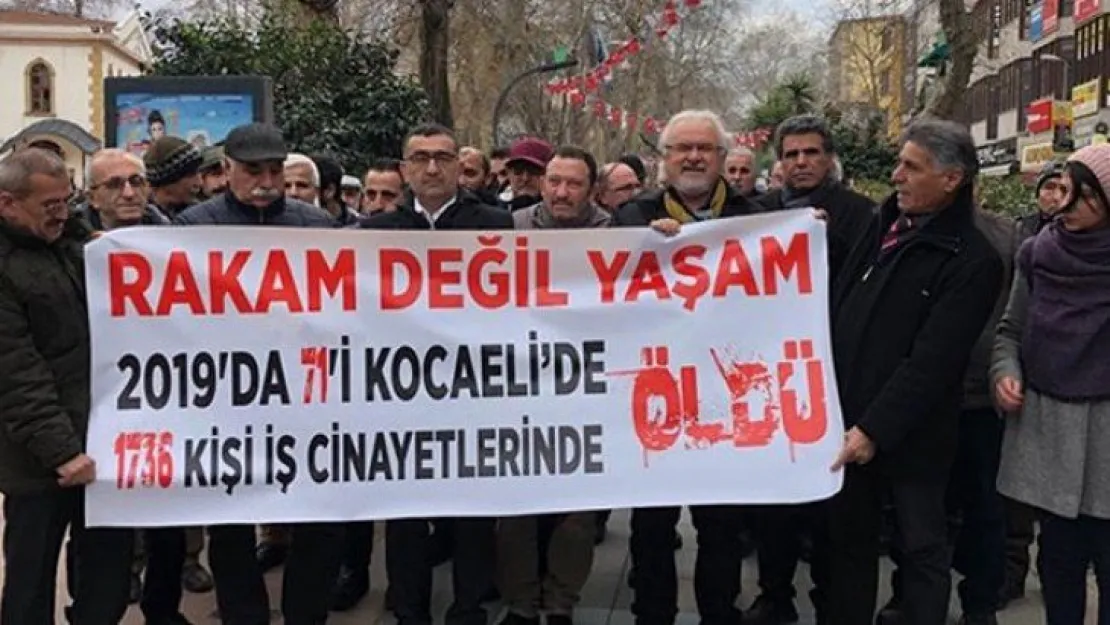 Kocaeli'de 70 işçi hayatını kaybetti!