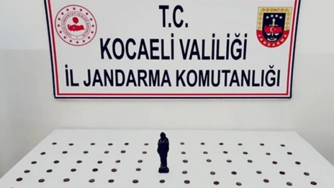 Tarihi eser kaçakçıları Kocaeli'de yakalandı