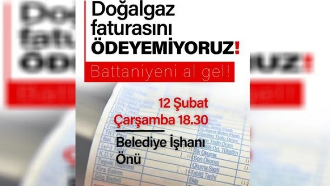 Kocaeli'de battaniyeler ile eylem yapacaklar