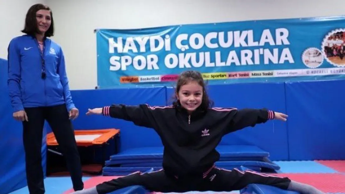 Kocaeli'de binlerce çocuk jimnastik eğitimi alacak!