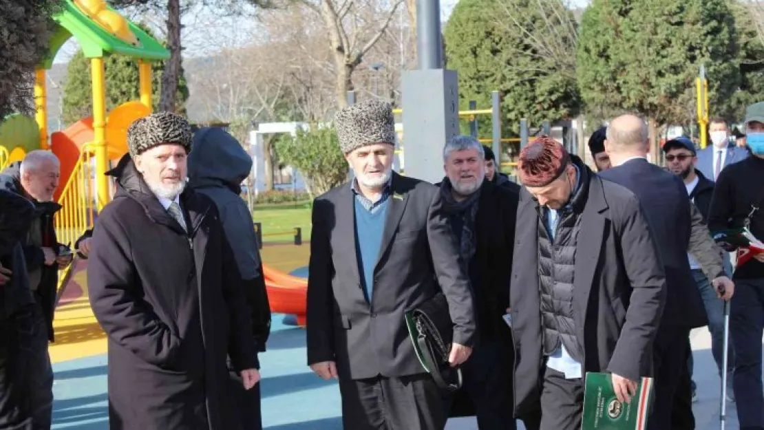 Kocaeli'de Cevher Dudayev Parkı törenle açıldı