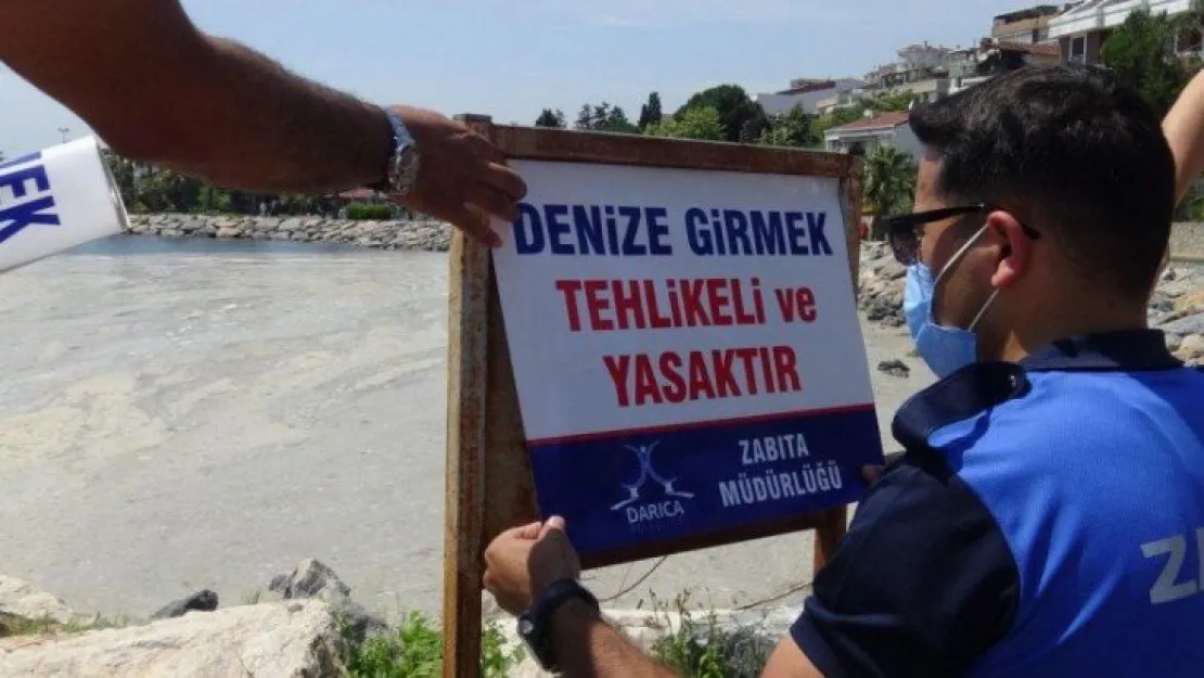 Kocaeli'de denize girmek yasaklandı!