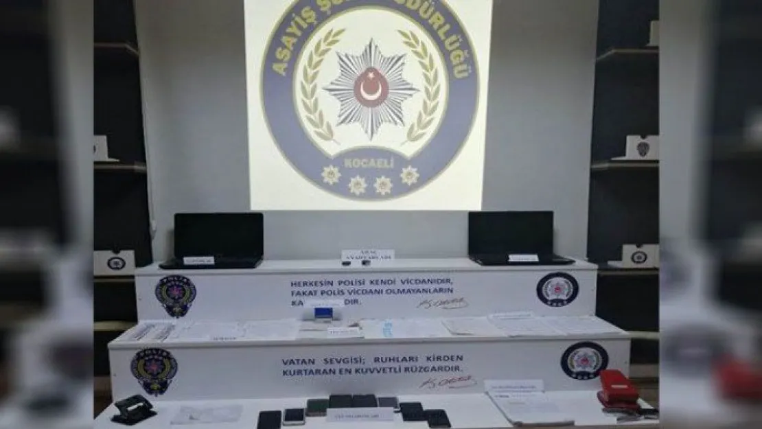 Kocaeli'de dev dolandırıcılık operasyonu!