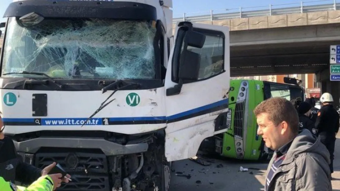 Kocaeli'de feci kaza!