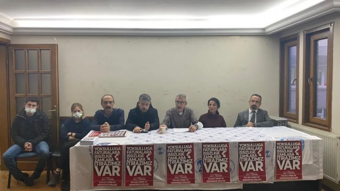 Kocaeli'de 'İtirazım var' mitingi yapacaklar!