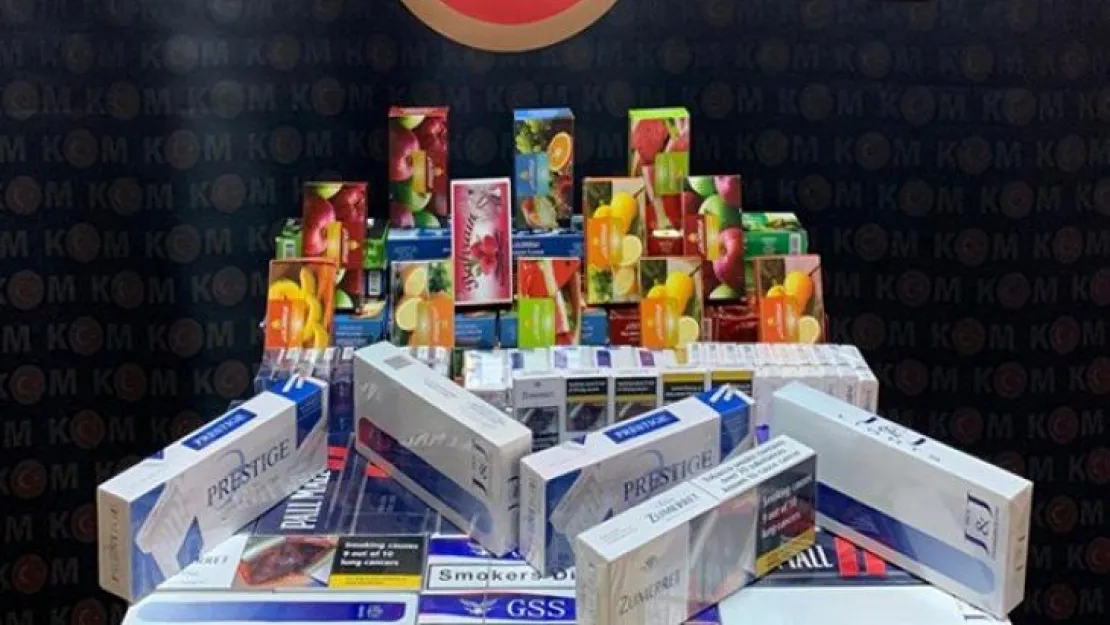 Kocaeli'de kaçak sigara operasyonu!