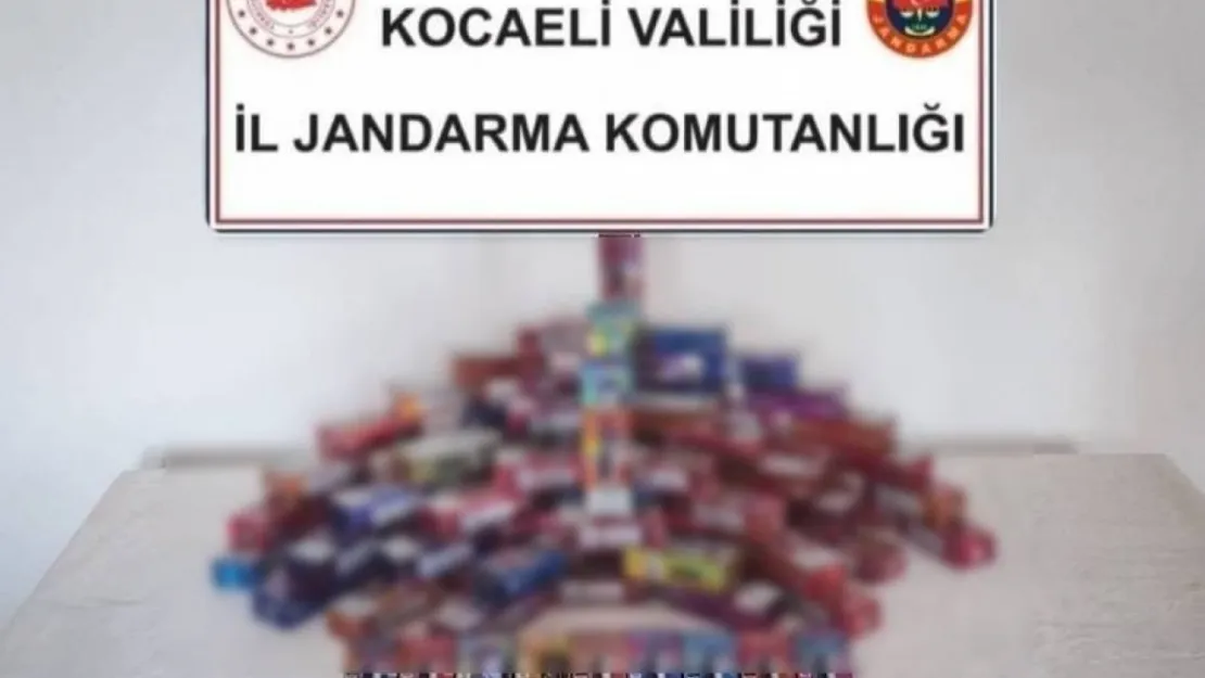 Kocaeli'de kaçak tütün operasyonu