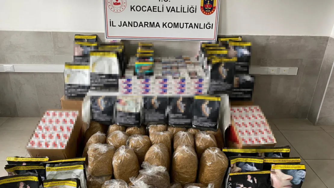 Kocaeli'de kaçakçılara göz açtırılmıyor