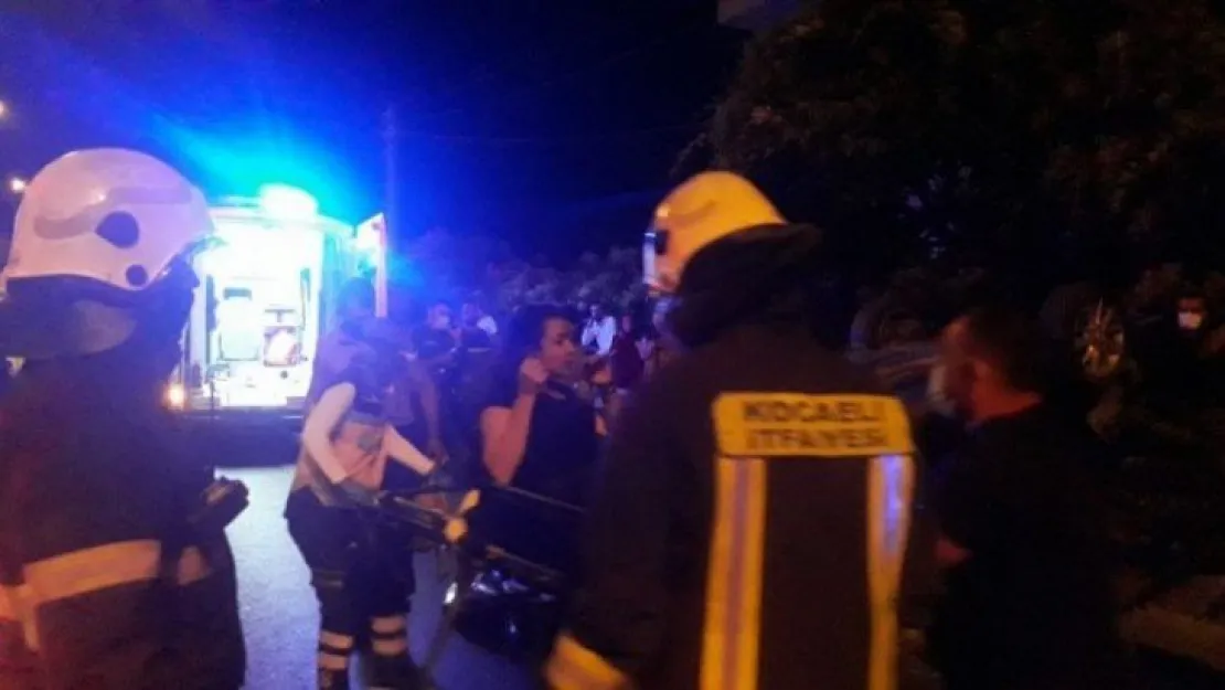 Kocaeli'de kontrolden çıkan otomobil takla attı: 1 yaralı!
