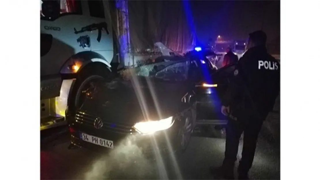 Kocaeli'de korkunç kaza: 2 yaralı!