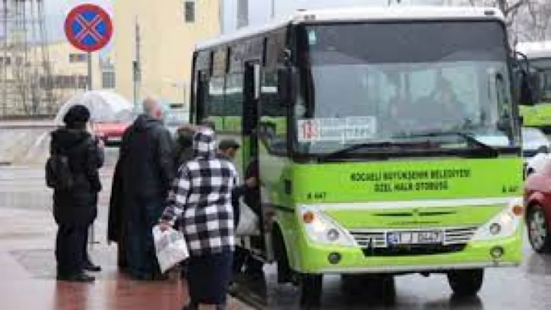 Kocaeli'de minibüsçüler kontak kapatmayacak