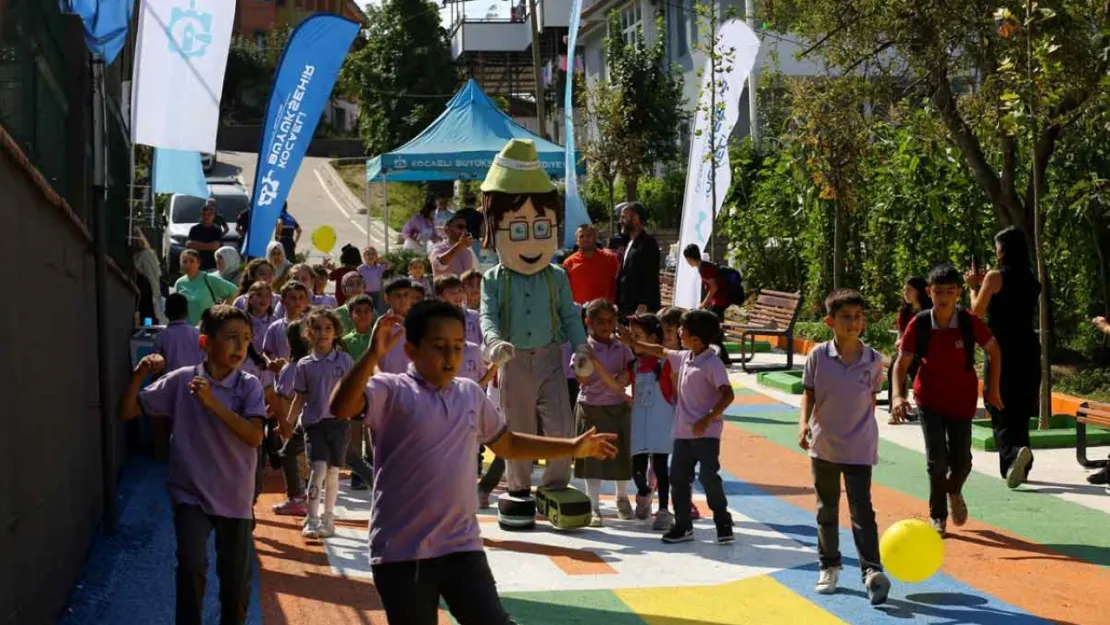 Kocaeli'de okul sokakları hem güvenli hem neşeli