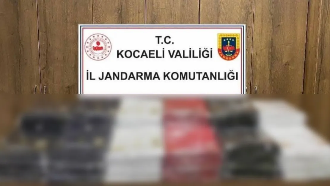 Kocaeli'de sahte kıyafet operasyonu