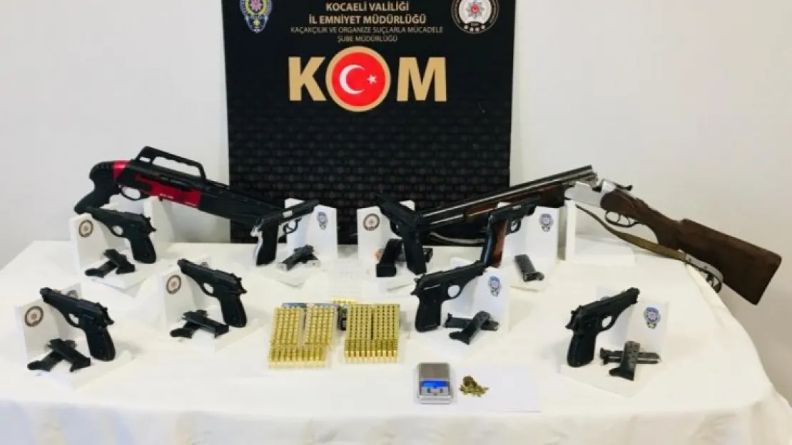Kocaeli'de silah operasyonu!