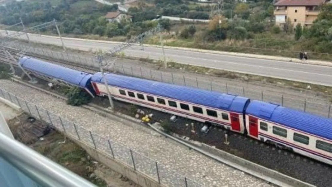 Kocaeli'de tren kazası