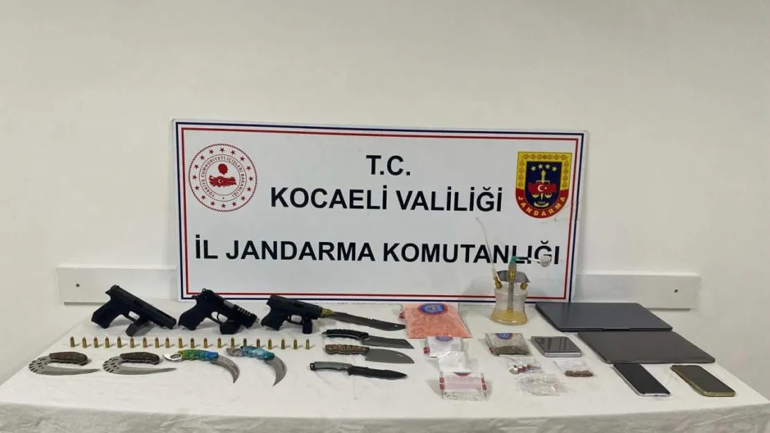 Kocaeli'de uyuşturucu operasyonu