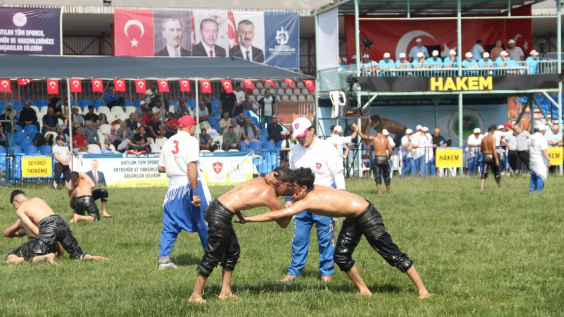 Kocaeli'de yiğitler er meydanına çıkıyor