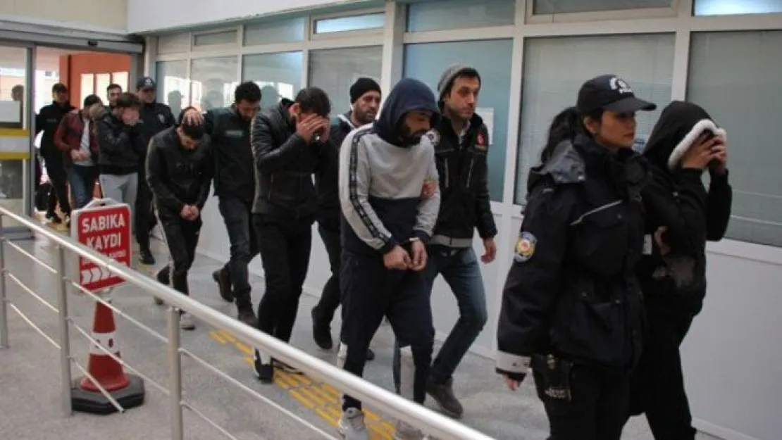 Kocaeli'deki uyuşturucu operasyonunda 13 tutuklama!