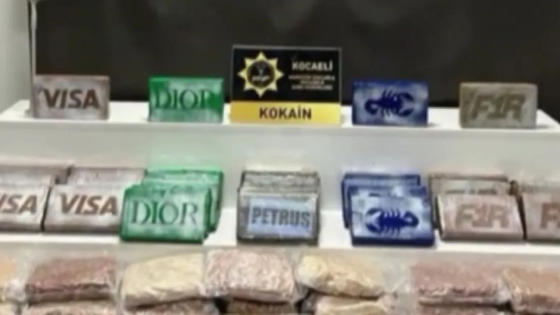 Kocaeli Emniyetinden büyük operasyon: 109 kilogram kokain ele geçirildi