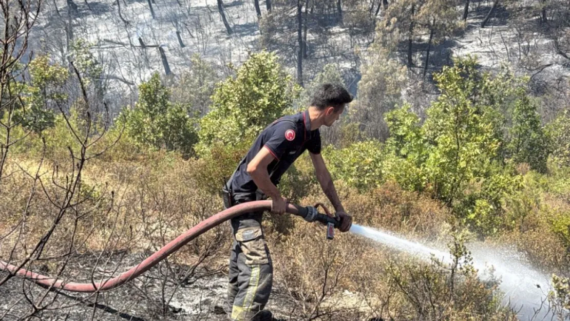 Kocaeli itfaiyesi Bursa'ya desteğe koştu