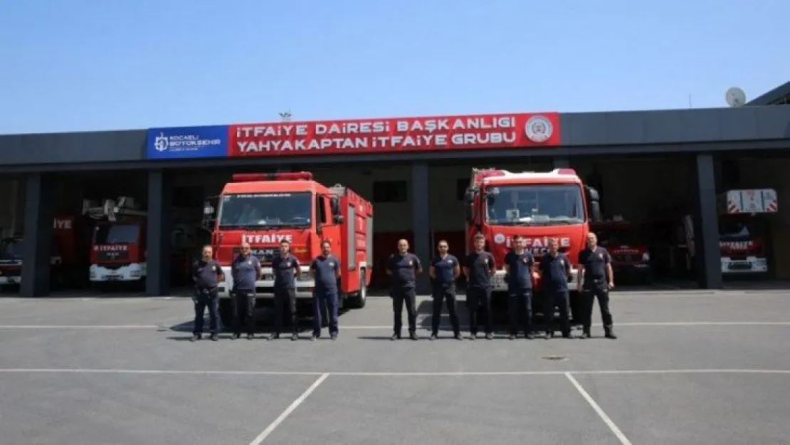 Kocaeli İtfaiyesi Manavgat için yola çıktı