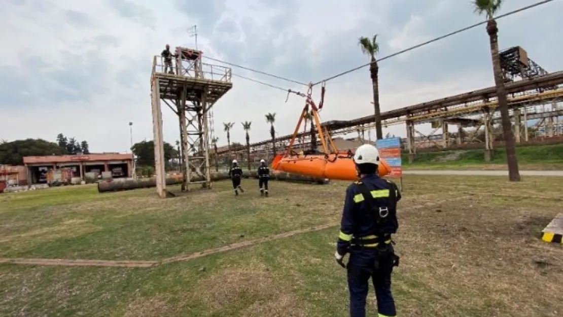 Kocaeli itfaiyesinden Hatay'da eğitim