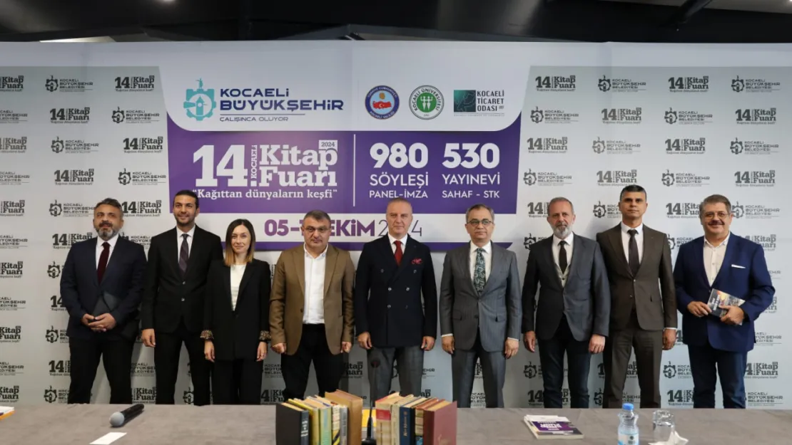 Kocaeli Kitap Fuarı 14. kez kitap dostlarıyla buluşacak