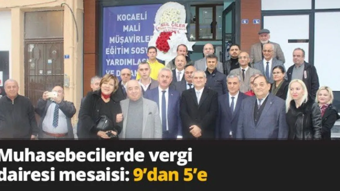Kocaeli Mali Müşavirler ve Muhasebeciler Derneği yeni yerine taşındı