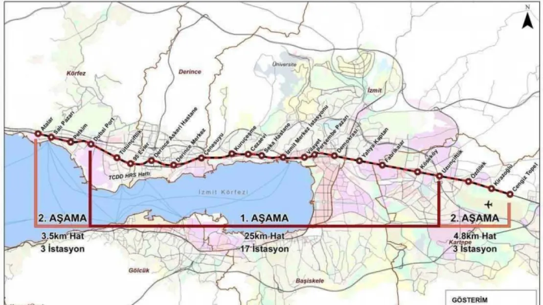 Kocaeli Metrosu için kritik adım! Devir protokolü imzalandı