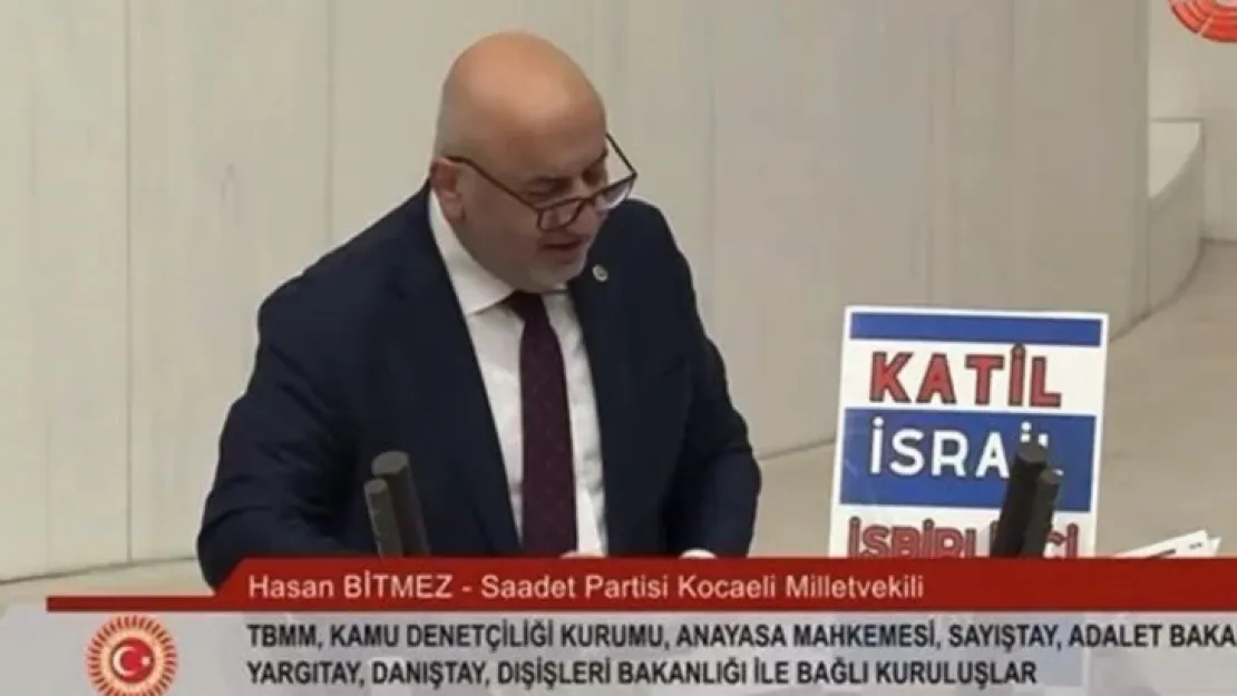 Kocaeli Milletvekili Hasan Bitmez kürsüde bayıldı
