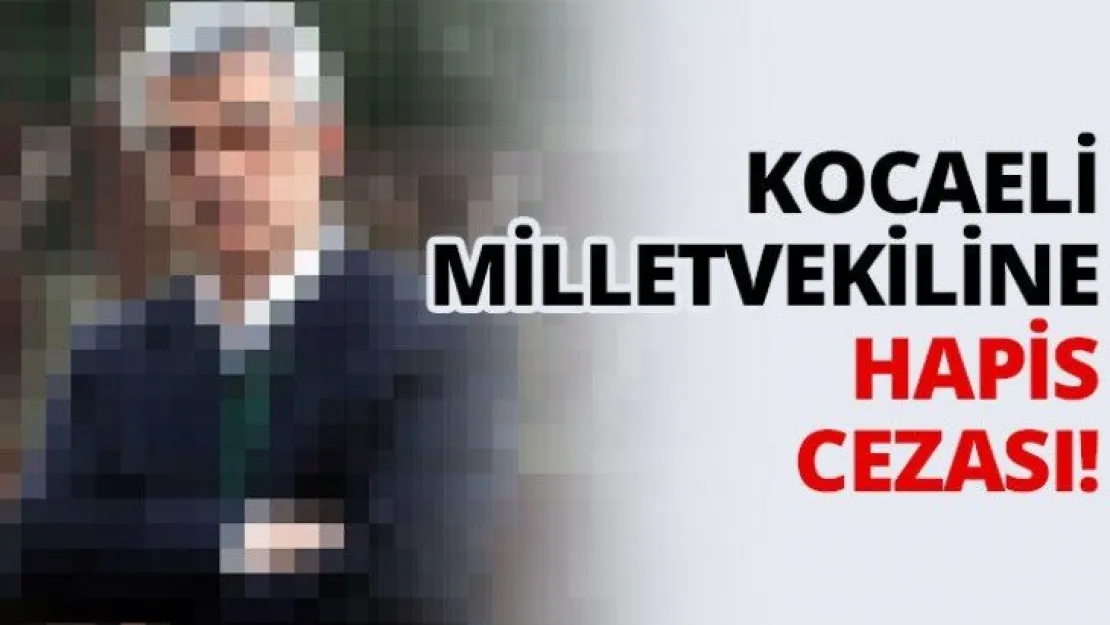 Kocaeli Milletvekiline hapis cezası!