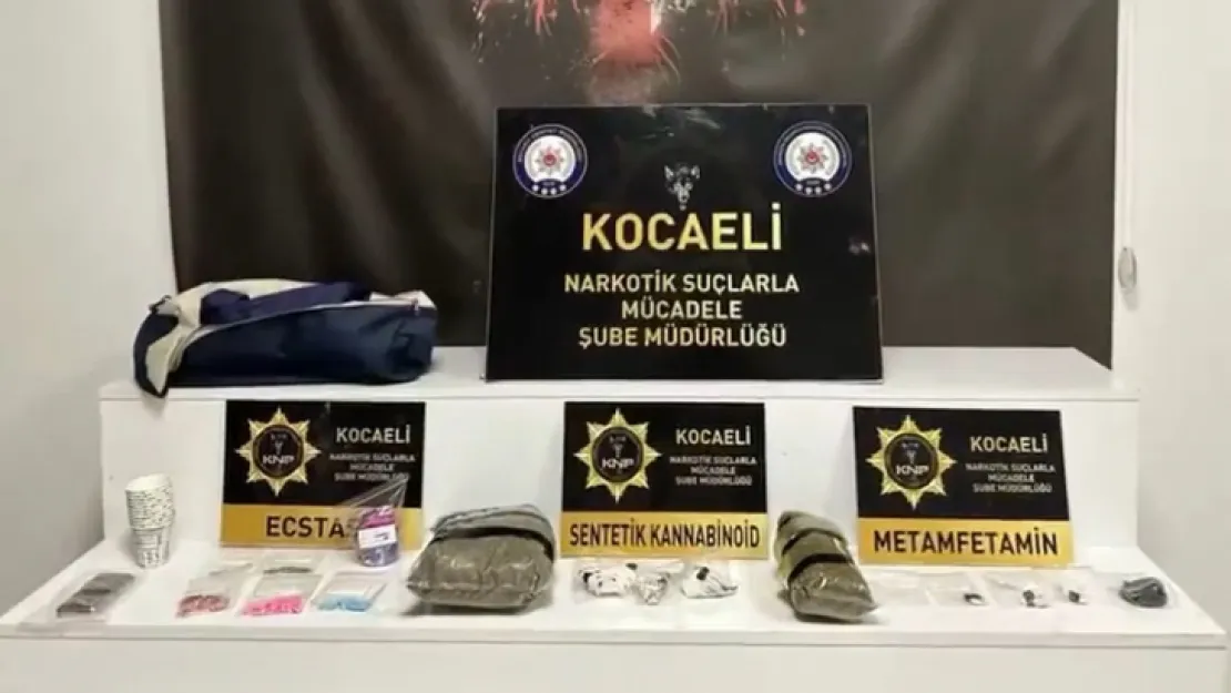 Kocaeli'nin 3 ilçesinde uyuşturucu operasyonu: 4 tutuklama