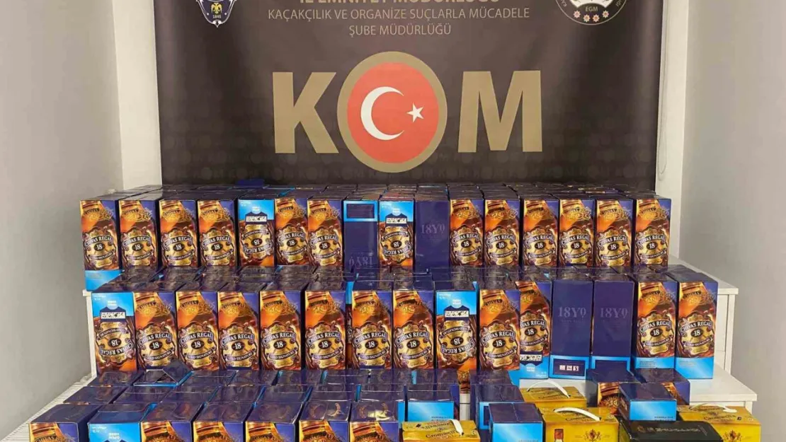 Kocaeli polisinden sahte içki operasyonu