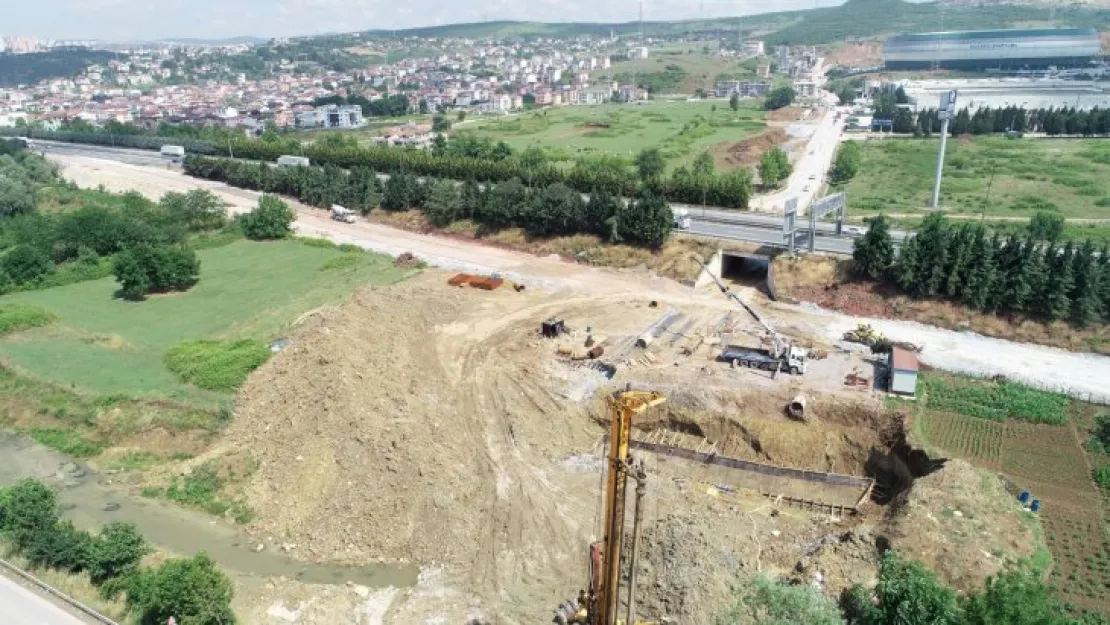 Kocaeli Stat yolunda çalışmalar sürüyor
