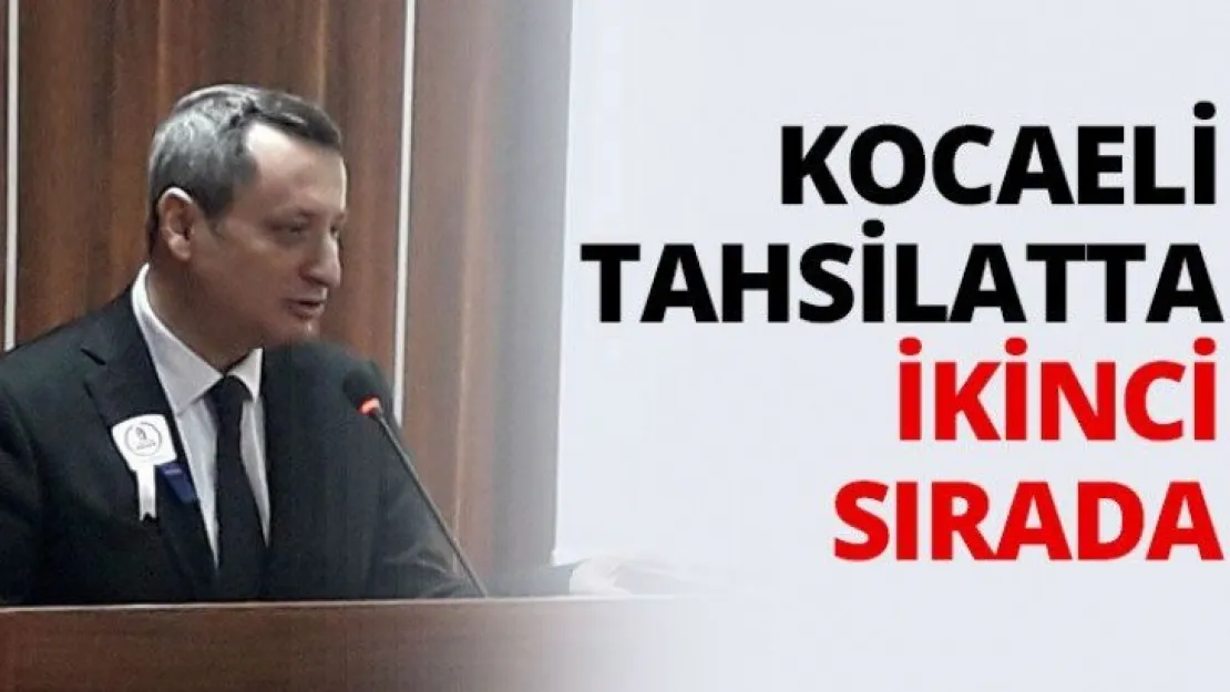 Kocaeli tahsilatta ikinci sırada
