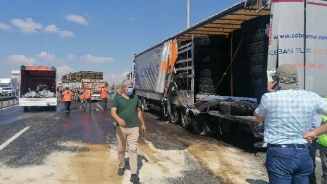 Kocaeli TEM'de zincirleme kaza!