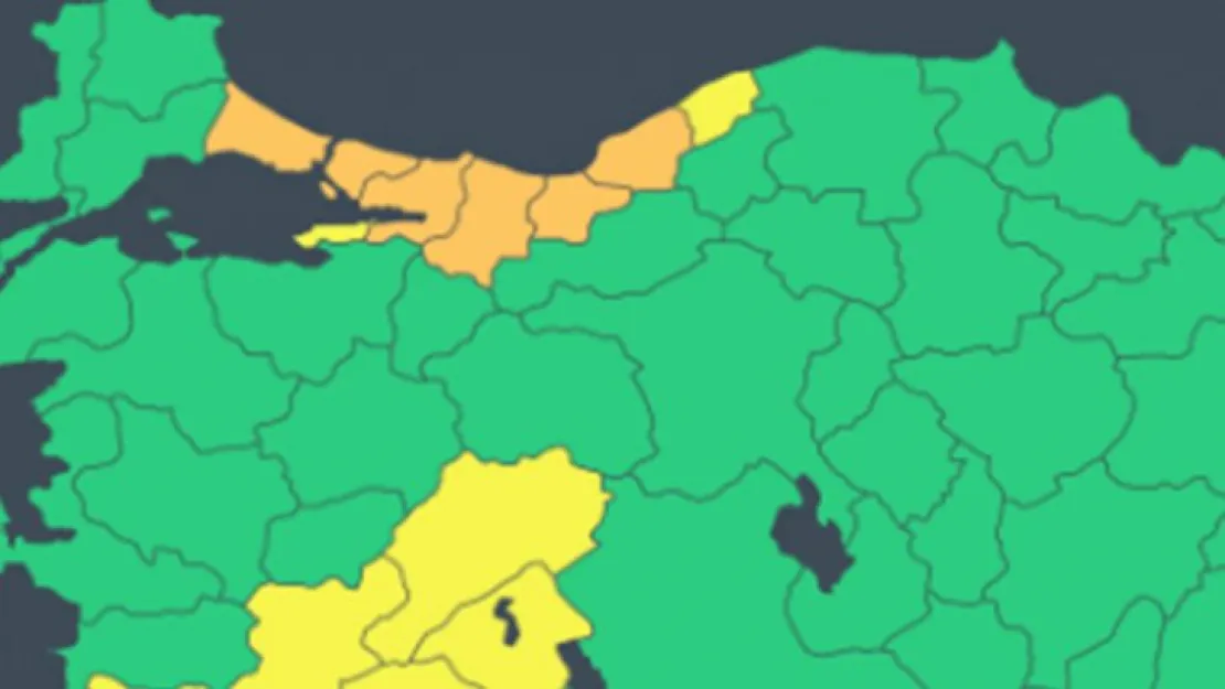 Kocaeli'ye 'turuncu' uyarı!