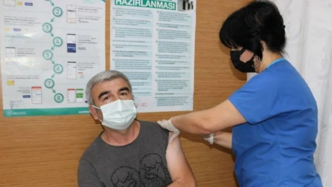 Kocaeli'de 1 milyonuncu korona virüs aşısı yapıldı