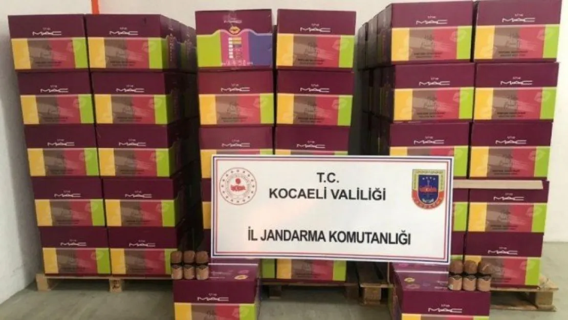Kocaeli'de 150 bin TL değerinde sahte deodorant ele geçirildi