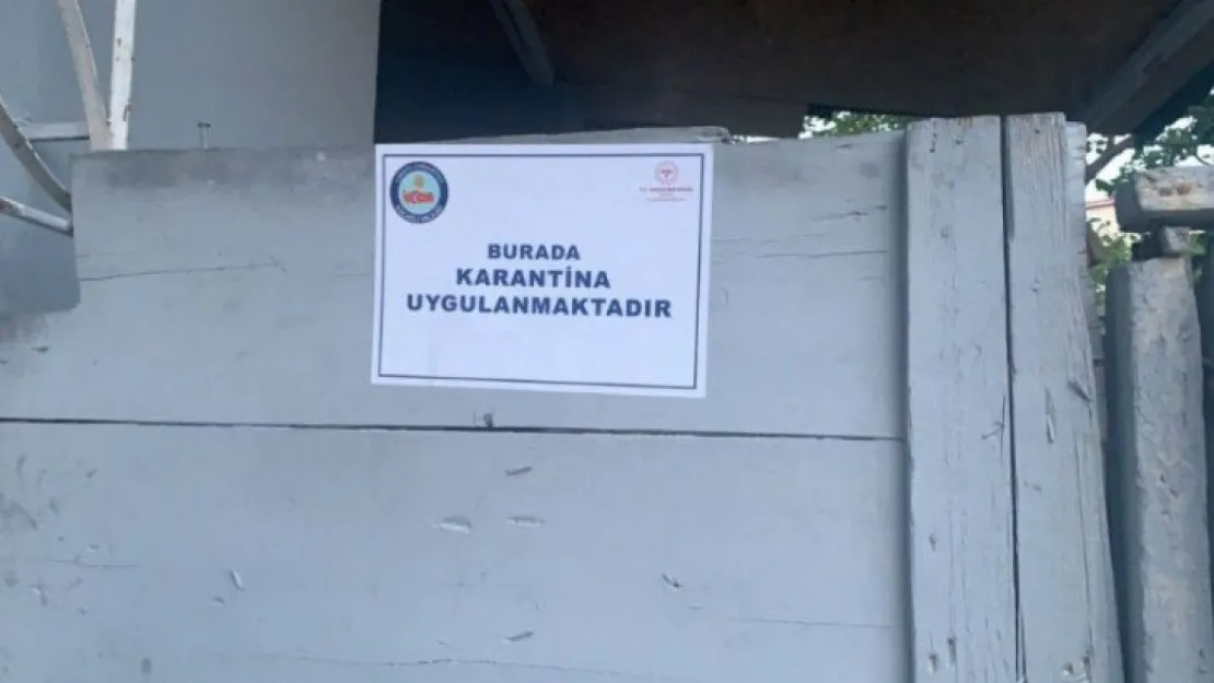 Kocaeli'de bir sokak karantinaya alındı!