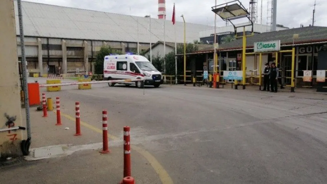 Kocaeli'de fabrikada gaz sızıntısı: 1 ölü 1 yaralı